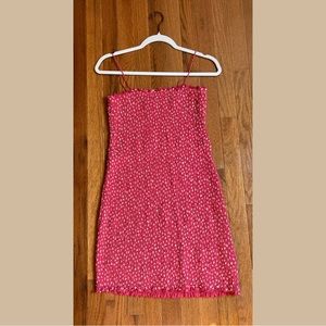 Floral Smocked Mini Dress